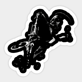 Jazz Music John Funny Men Sticker